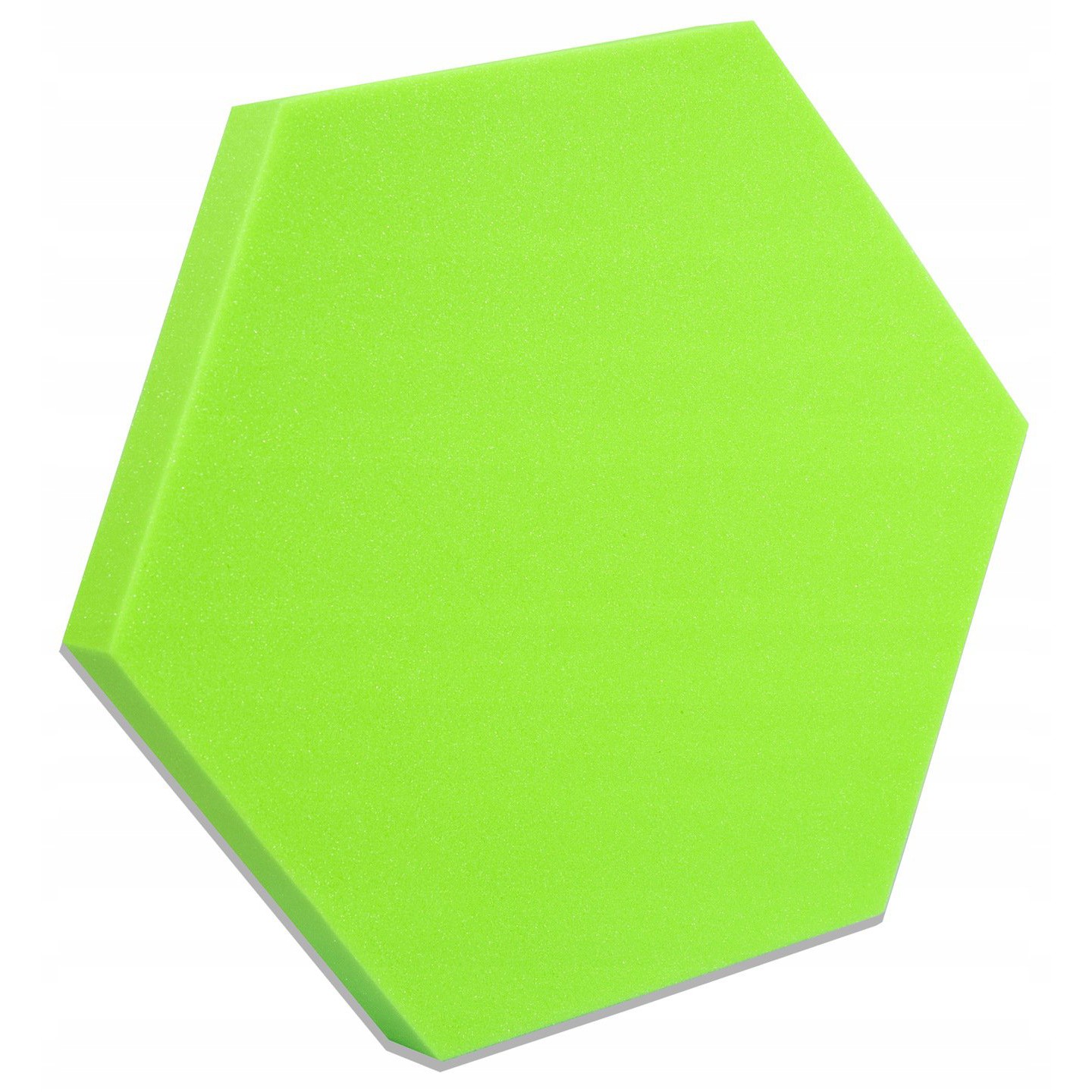 Akustický panel Hexagon zelená 50x50cmx3cm samozhášavá nehorľavá pena karus
