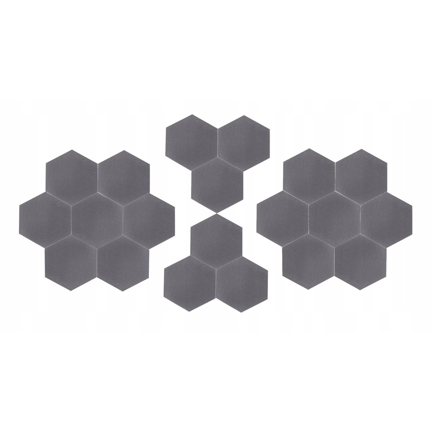Akustický panel Hexagon zelená 50x50cmx3cm samozhášavá nehorľavá pena karus
