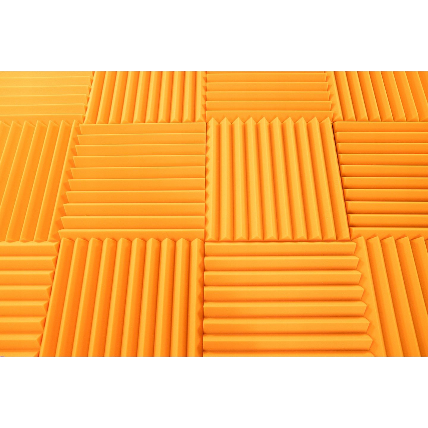 Akustický panel 50x50x5cm oranžový samozhášavý nehorľavý karus