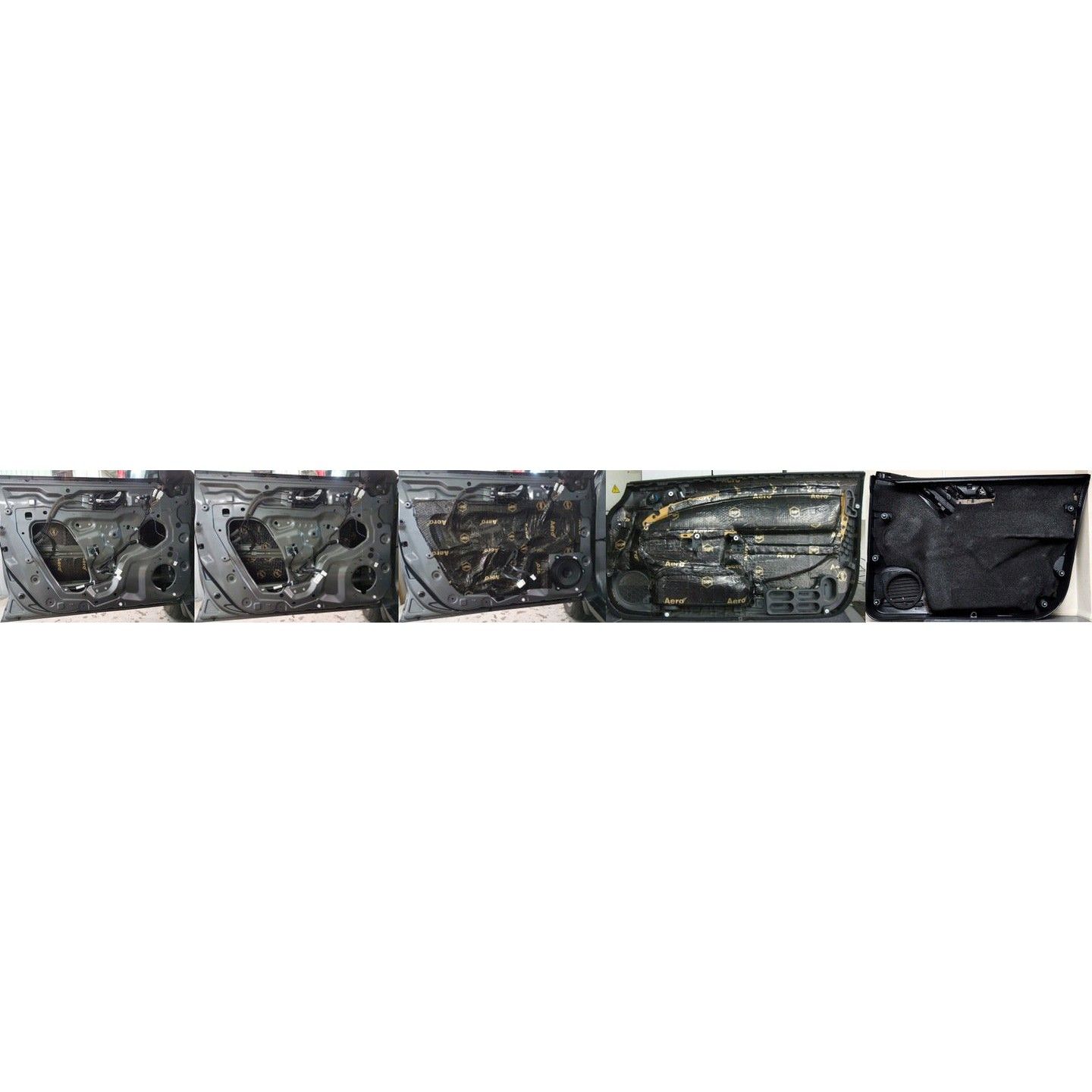 Butylová rohož 10ks 1,8mm 75x50cm + zvukotesná pena 6mm 350x100cm K6s + valec karus