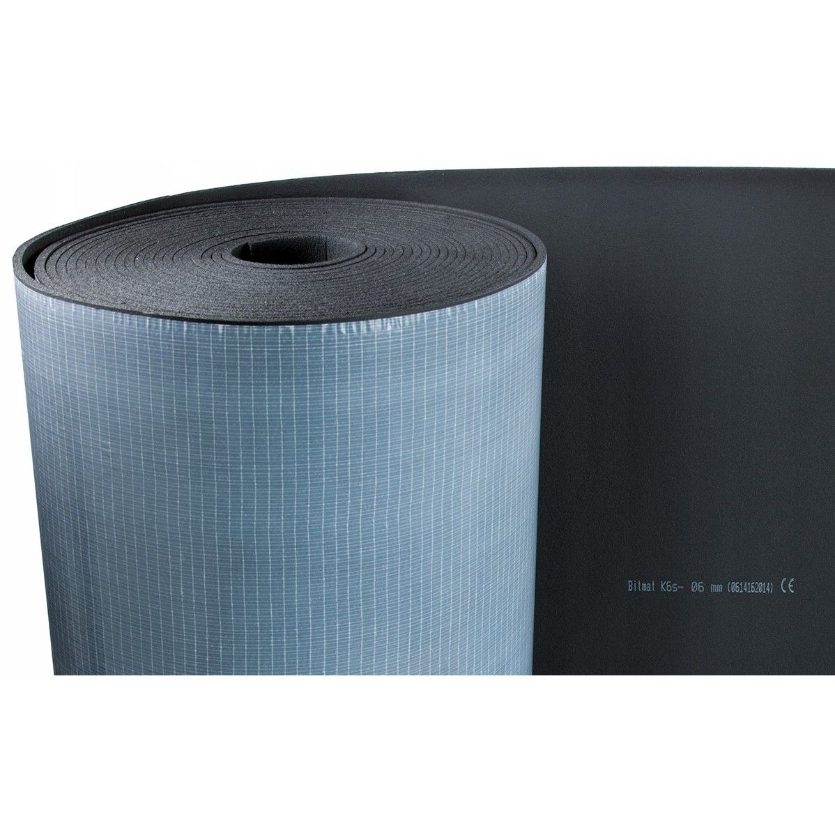Butylová rohož 10ks 1,8mm 75x50cm + zvukotesná pena 6mm 350x100cm K6s + valec karus