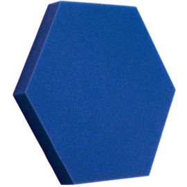 Samozhášavá pena Hexagon modrá 50x50cmx5cm akustická