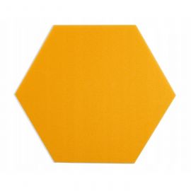 Akustický panel 50x50x3cm oranžový samozhášavá nehorľavá pena Hexagon