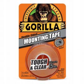 Obojstranná lepiaca páska priehľadná 1,52m 25mm Gorilla