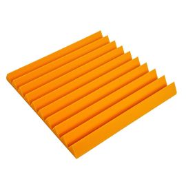 Akustický panel 50x50x5cm oranžový samozhášavý nehorľavý pena