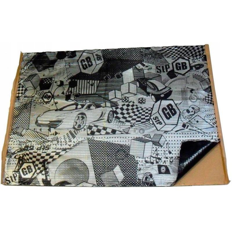 Zvukovoizolačné rohože 3mm 7ks 75x47cm + valček ZADARMO karus